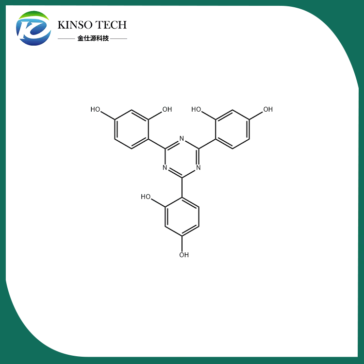 2,4,6- 트리스 (2,4- 디 하이드 록시 페닐) -1,3,5- 트리아 진 CAS 2125-23-7