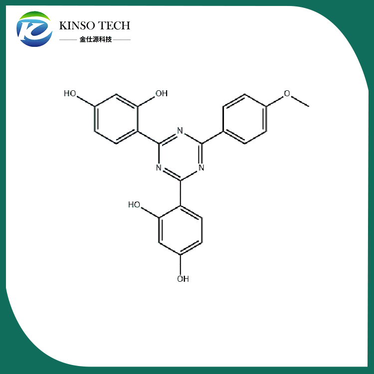 2- (4- 메 톡시 페닐) 4,6-Bis- (2,4- 디 하이드 록시 페닐) -1,3,5- 트리아 진 CAS 1440-00-2